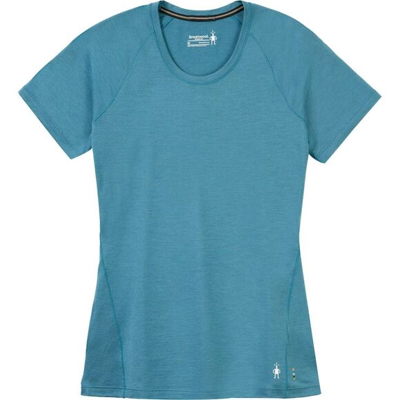 Smartwool Women's Merino 150 Base Layer Short Sleeve Shirt Blue Spruce Small - Picture 1 of 6
